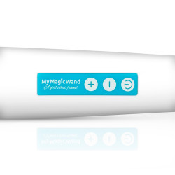 My Magic Wand Vibromasseur My Magic Wand - Tête 58mm Bleu